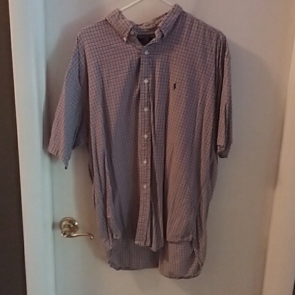 Vintage Polo Ralph Lauren plaid short leeved shirt - Picture 4 of 4